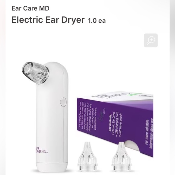🎈Ear Dryer MD Electric Dries Excess Water After Swimming or Showering, New - Picture 4 of 14